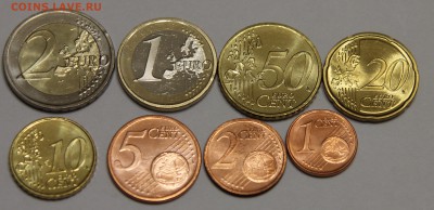 1 цент - 2 евро Германия полный набор мешанина UNC до 18.11 - IMG_5075.JPG