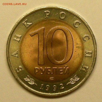 Краснозобая казарка UNC (КК 10 рублей 1992) - до 20.11.15. - DSCN7279