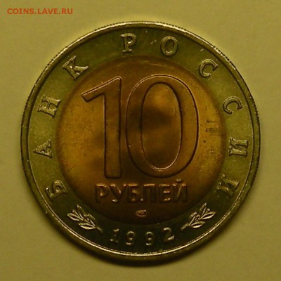 Краснозобая казарка UNC (КК 10 рублей 1992) - до 20.11.15. - DSCN7280