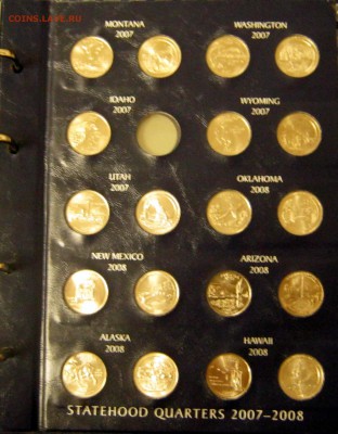 США Наборы Парки Президенты Территории в альбомах ФИКС - 10