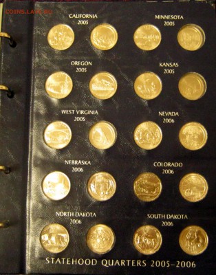 США Наборы Парки Президенты Территории в альбомах ФИКС - 7