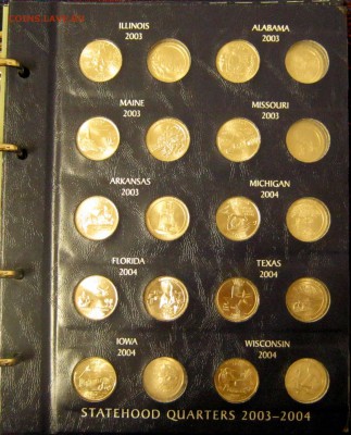 США Наборы Парки Президенты Территории в альбомах ФИКС - 6