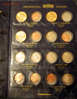 США Наборы Парки Президенты Территории в альбомах ФИКС - 16