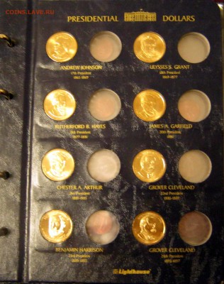 США Наборы Парки Президенты Территории в альбомах ФИКС - 14