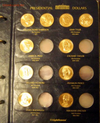 США Наборы Парки Президенты Территории в альбомах ФИКС - 13