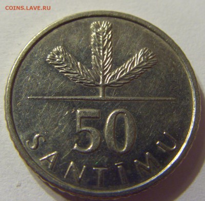 50 сантим 2007 год Латвия до 19.11.2015 22:00 МСК - 0725.JPG