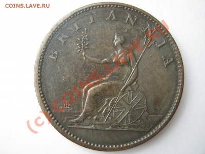Британия полпенни 1807 г. Георг III до 11.09.10  22.00 - Изображение 5154