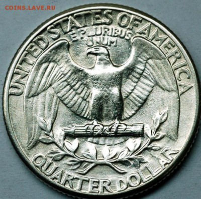 США_квортер (25 центов) 1938. Серебро; до 16.11_22.32мск - 10039