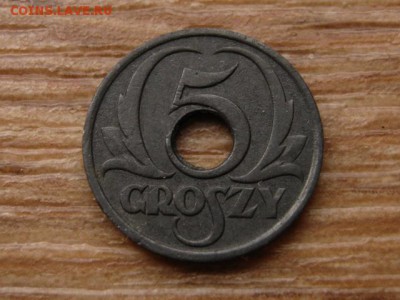 Польша 5 грошей 1939 цинк  до 18.11.15 в 21.00 М - IMG_2024.JPG