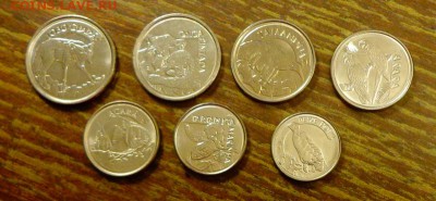 БРАЗИЛИЯ - ЖИВОТНЫЕ наб. 7 шт. до 22.11, 22.00 - Бразилия животные набор 7шт-1