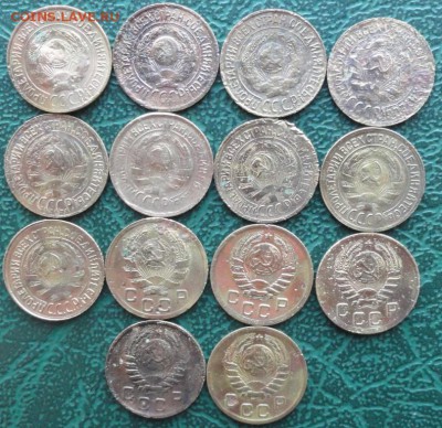 Копейка 1926-46 г. (14 шт) окон. 22.11.2015 г. 22-00 МСК. - 444444
