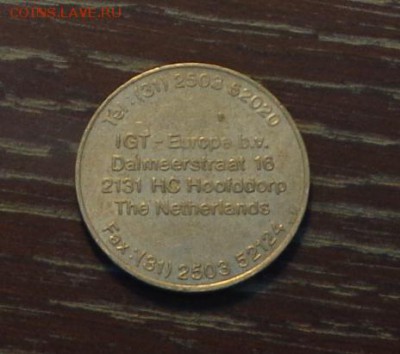 НИДЕРЛАНДЫ - IGT ИГРОВОЙ до 22.11, 22.00 - жетон мы делаем игры для людей-1