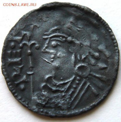 Англия, пенни Кнута, тип Short Cross. оценка - 1