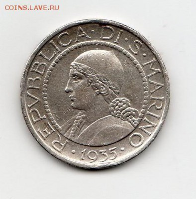 с 200 р. Сан Марино 5 лир 1935 (20.11) - img082