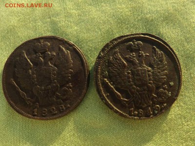 1 копейка 1828 года.км.ам. и 1819 года.км.ад. - DSCF59871J_6032321_19540999