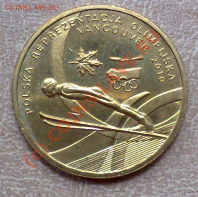 Польша 2злот 2010 Олимпиада в Ванкувере 14.09 21.00 - Ванкувер-1