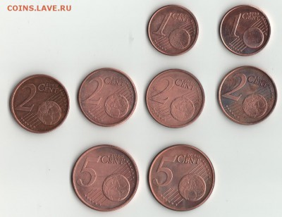 Евро центы Греция,Ирландия,Кипр до 22.11.15г. - евроценты