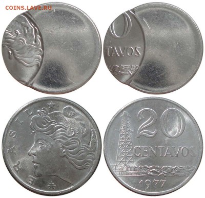Браки на иностранных монетах - brazil_falla