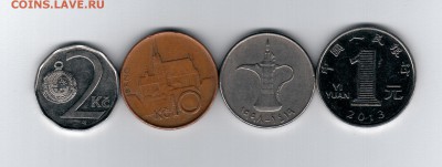== 2, 10 крон Чехия, 1 дирхам ОАЭ, 1 юань Китай - 24.11.2015 - Чех-ОАЭ-Кит-2