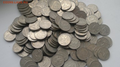 2 рубля 1999 СПМД - 200 монет!!!!! короткий - 2015-11-18-4232