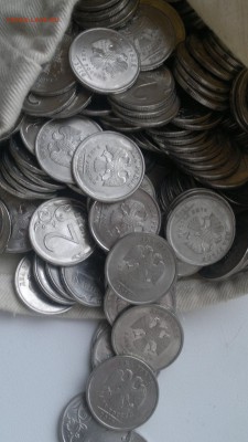 мешок 2 рубля 2010 спмд (отборные с оборота) - 1000 монет - 2015-11-18-4243