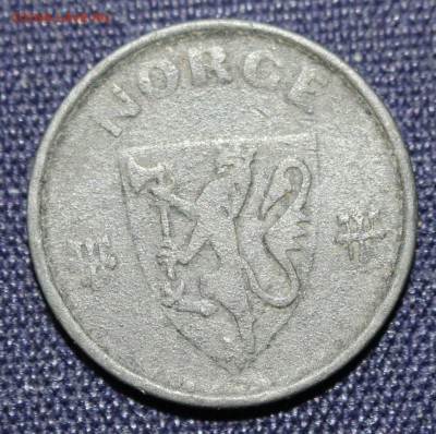 С 1 руб. НОРВЕГИЯ 10 эре ОККУПАЦИЯ 1941г. до 24.11. в 22-00 - IMG_8948.JPG