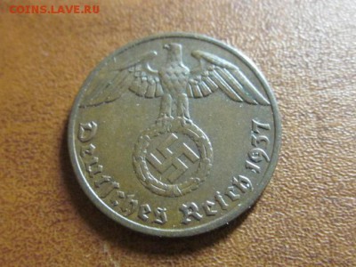 1937 Третий рейх, 1 пф А, до 23.11 в 22-15 мск - IMG_3662.JPG