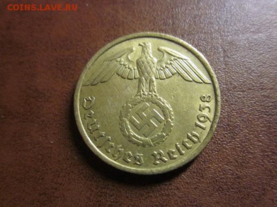 1938 Третий рейх, 10 пф J, до 23.11 в 22-15 мск - IMG_3634.JPG
