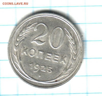 20 копеек 1925 года - 20 к 1925