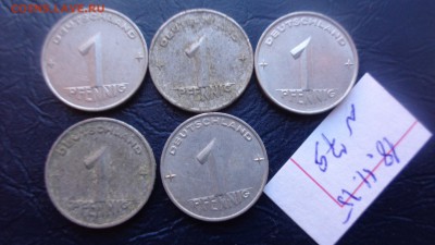 ГДР 5 шт :1 пфенниг 1948-52-3шт,1953 гг до 22-00мсК 24 ноя - ........18.11.2015.....ггг 121.JPG