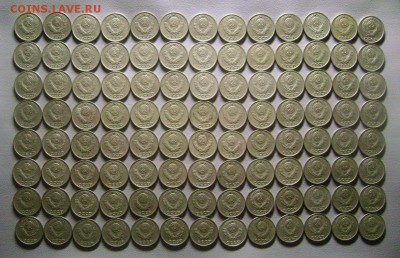 10 копеек 1969 - 104 штуки Короткий Аукцион до 19.11.2015 - 104