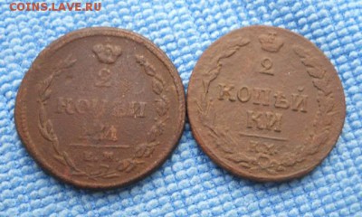 2 коп. 1810г(пчелка), 2 коп.1811( тетерев) - DSCN3017.JPG