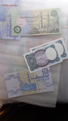 ЕГИПЕТ 5-25 и 50 пиастров UNC в 21-00 мСК до  25 ноя - ........18.11.2015.....ггг 418.JPG