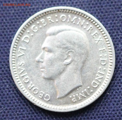 С 1 руб. АВСТРАЛИЯ 3 пенса 1942г. В БЛЕСКЕ до 25.11. в 22-00 - IMG_8903.JPG