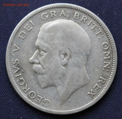 С 1 руб. БРИТАНИЯ  пол кроны  1928г. ГЕОРГ-V до 25.11. в 22 - IMG_8863.JPG