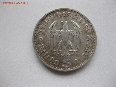 РЕЙХ,5 марок 1936D(Гинденбург)!до 21.11.2015 - IMG_0012.JPG