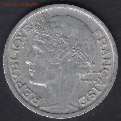 Франция 2 франка 1947 до 21.11.2015 21-30 - 222