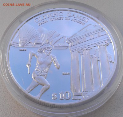Соломоновы о-ва 10$ 2004 Олимпиада Сидней (22.11) - IMAG2465