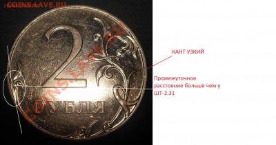 2 рубля 2009 видится 2.33А по ЮК - DSCN5634