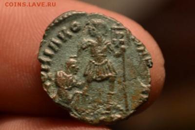 Монета Римской Империи IV век от Р,Х. - CSC_0641 (2).JPG