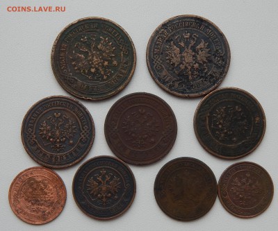 НИКОЛАЕВСКИЕ КОПЕЙКИ 1.2.3.5 - 9 шт. до 24.11.15 - DSCN2371.JPG