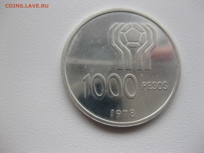 АРГЕНТИНА,1000 песо 1978г(ЧМ по футболу)!до 21.11.2015 - IMG_0035.JPG