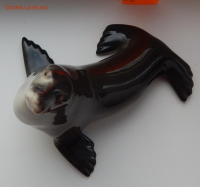 СТАТУЭТКА ФАРФОР ТЮЛЕНЬ (ЛФЗ) до 24.11.15 - DSCN2341.JPG