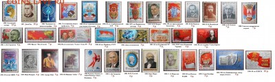 ФИКС СССР. Негашеные марки 1980-1989 г. Полные серии, блоки - ФИКС. СССР. Негашеные серии и блоки 1980-1989.3