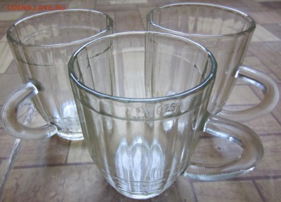 кружки граненные стекло 0,25мл, 3 штуки до 23.11.2015 - IMG_3409.JPG