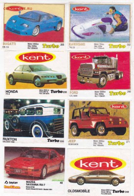 Фотоаппараты,вкладыши от жевачек, визитки, карточки на обмен - Вкладыши-6