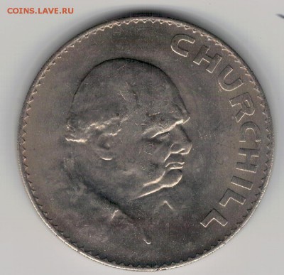 Великобритания крона 1965 Черчилль 24.11 в 22.00мск (9999) - 4-вел65а