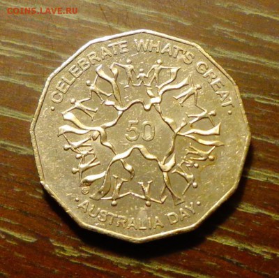 АВСТРАЛИЯ - 50ц ДЕНЬ АВСТРАЛИИ до 27.11, 22.00 - Австралия 50 ц День Австралии