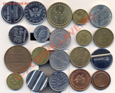 20 иностранных жетонов__________до 14.09.2010 - жетон1