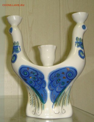 Подсвечник фарфор, ПЗХК, ДВА - DSC01299.JPG